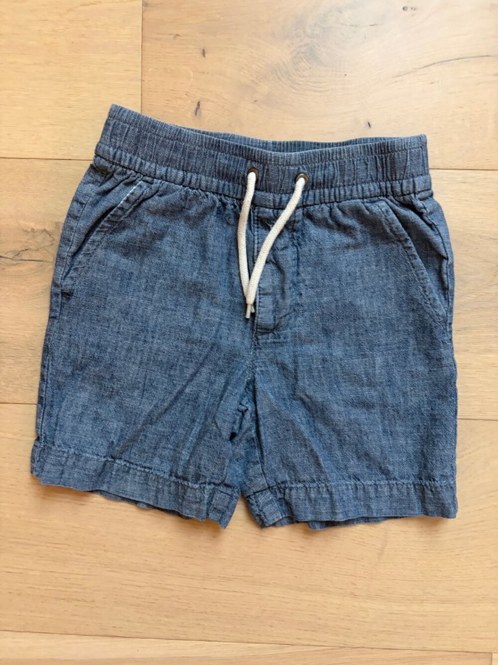 Baby Gap Boys 4T Chambray Drawstring Shorts